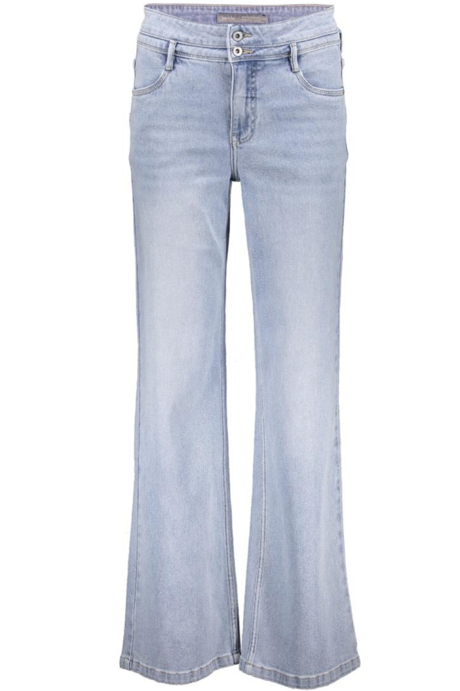 JEANS MET STRASS STEENTJES 51044 10 Heavy Bleached denim